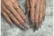 【長さ出し】長さ出し+ワンカラー・カラグラ・ラメグラ¥8000