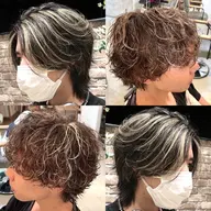 【ミニモ限定価格】メンズ　メッシュorハイライト＋カット