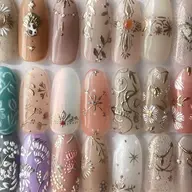 🩶artのみ𓂃 𓈒𓏸【他店様のnailに手描きartを施します!】4本