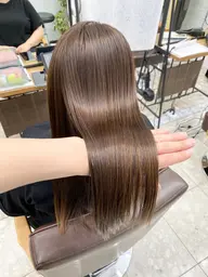 【白髪ぼかしお試し✨】白髪ぼかしカラー💎+色落ち防止トリートメント🔮#脱白髪染め#白髪ぼかし