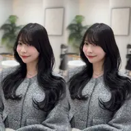 【人気No.1🥇ミニモ学割】🌺韓国風カット＋ケアカラー＋超音波TOKIOトリートメント🌺韓国風/レイヤー/顔周り