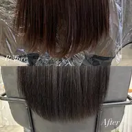 🎨組み合わせメニュー✂️[ ワンカラー + メンテナンスカット ] (ロング料金・スタイリング込)艶髪/韓国ヘア