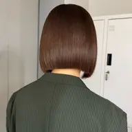 【似合わせカット】+【うる艶カラー🏅】+【2STEPトリートメント】縮毛矯正/ボブ/ショートボブ