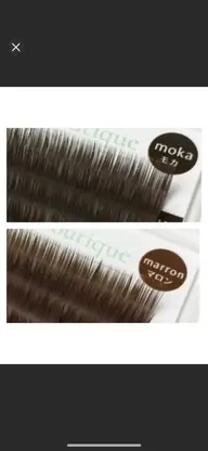 《フラットラッシュ》ブラウンエクステ🧸（上）100本オフ込みコーティング付き🪄