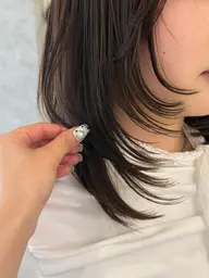 【平日限定クーポン🧣】顔周りレイヤー＋カラー