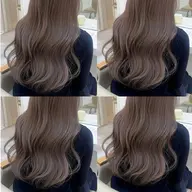 【🫧うるおい艶カラー＋カット＋トリートメント】🩵✨プレケア付き髪質改善カラーで染める前より綺麗な髪へ✨