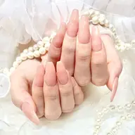 🎀半年記念限定価格🎀口コミ記入必須【HAND】オフなし⭐️チップ長さ出し10本+ワンカラーorラメグラ