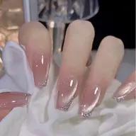 🎀🉐チッブ長さ出し+パ-ツ２個🎀🉐マグネットネイル🎀🉐フラッシュネイル