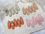 ・<オフ/ケア込>ハンド💅◆シンプルコース💍※サンプルから選択