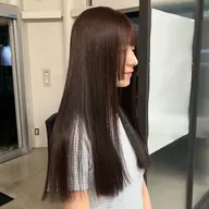 カット＋顔周りストレート🦩