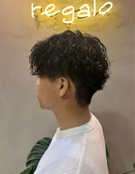 【2回目以降の方】メンズカット➕波巻きパーマ