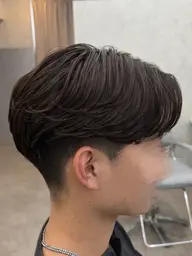 【🦋清潔感アップの好印象ヘアに🦋】メンズカット➕フェザーパーマ