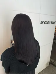 💜新規様限定💜暖色でも寒色でも【艶髪カラー+4STEP髪質改善トリートメント】コテ巻きorストレート仕上げ付き✨