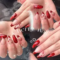 【大特価!4月限定!】オフ無しの方限定!長さだし10本+持ち込みアート♡パーツ付け放題!