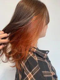 大人気インナーブリーチ🌈+透明感カラー💕+ハホニコトリートメント🍀