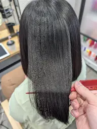 【高校生以下限定】【1日1人限定】カット＋髪質改善縮毛矯正