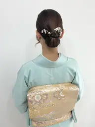 訪問着着付け+ヘアセット【6:00~7:00】