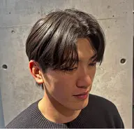 【Men's】デザインカット＋ナチュラルカラー（ブリーチなし）