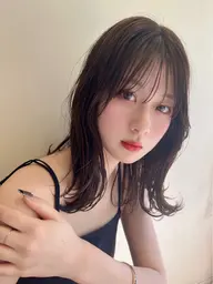 【今だけ限定クーポン】✨イルミナカラー✨コテ巻き付き🧡#韓国風ヘア#透明感#艶カラー#暖色#寒色