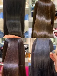 💧梅雨時期おすすめ💧カット+縮毛矯正(ヘッドスパ付き)