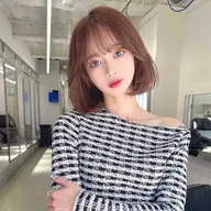 【学生限定🎀🦋】大人気🌟韓国ボブカット🦋＋透明感カラー🎀＋ライトトリートメント🌷