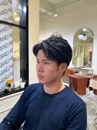 メンズカット💇♂️+シャンプーブロー