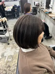 白髪ぼかしハイライト＋Aujuaケアマスク