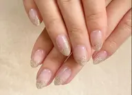 オフなし💅カラーグラデーション🪽ラメグラデーション✨伸びても気にならないデザインです✴️