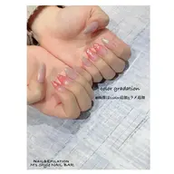 【初回&自店ソフトジェルオフ無料】パラジェル可◆カラー300色以上◆手削りオフ◆ハンド カラーグラデーション