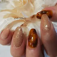 爪に優しいジェル☆スカルプチュア+デザイン