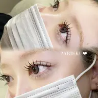 【パリエク100本♡】パリジェンヌ＋マツエク100本✦（オフ・アイシャンプー込み）