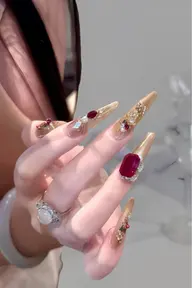 🍓』10本チップ長さ出し+6本アート+つけ放題✅