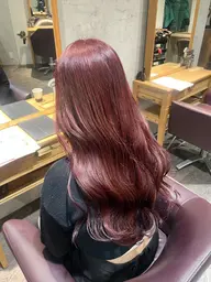 🩷暖色カラー＋コーティングトリートメント🩷