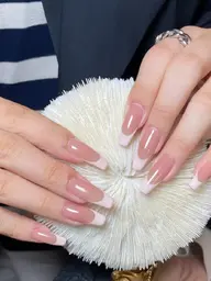 フレンチネイル✨初回ソフトジェルオフ込み✨フィルイン対応