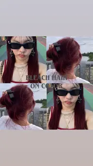 暖色特化カラー剤使用🍒色落ちも楽しめる暖色カラー🧡🩷❤️トリートメント付き