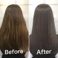 ✨朝の時短✨ストレス解消✨毛先のメンテナンスカット+縮毛矯正