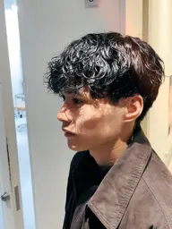 お得🔥🉐✨モテ髪✨シャドウパーマ🫧+1ステップトリートメント💊　カット追加の場合+3300