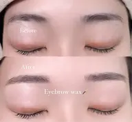 【新規／当日限定✨】美眉スタイリング（眉毛wax/間引き/メイク込み）