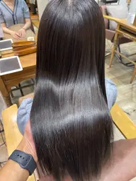 【透明感カラー×髪質改善】イルミナカラー＋補修トリートメント+メンテカット　ロング料金なし