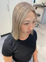 リタッチブリーチ+カラー+トリートメント