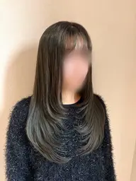 カット+髪質改善カラー+3stepトリートメント