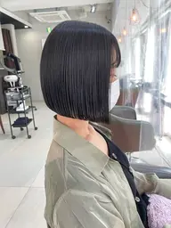 酸熱髪質改善トリートメント+カット