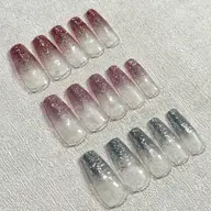 《1日4名様限定》4/30まで★【オフ込み｜ラメグラデーション】技術向上モデル様募集✨