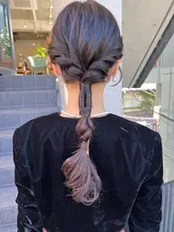 結婚式用hair set