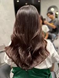 カット➕コテ巻き風デジタルパーマ☪️