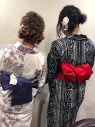 レンタル浴衣🌟着付け&ヘアセット🍉🍉🍉手ぶらでどうぞ😊