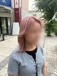 💫ダブルカラー(ブリーチ+カラー)➕カット【✨無料✨トリートメント】