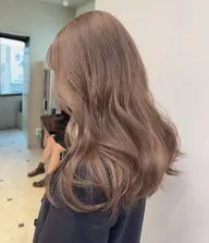 🌸🎀期間限定🎀🌸インスタ人気No.1//ブリーチ1回+カラー+コテ巻き♡韓国風🇰🇷