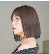 🤍【４／３限定】カット（ボブにしたい方）＋艶ケアトリートメント✨ReFaファインバブル🫧