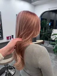 【オシャレにイメチェンしたい方🪞✨】カット+ケアブリーチ+カラー¥17600